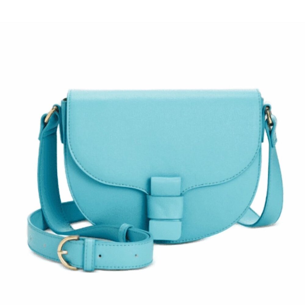 On 34th Holmme Saddle Crossbody Bag – Sea Spray
